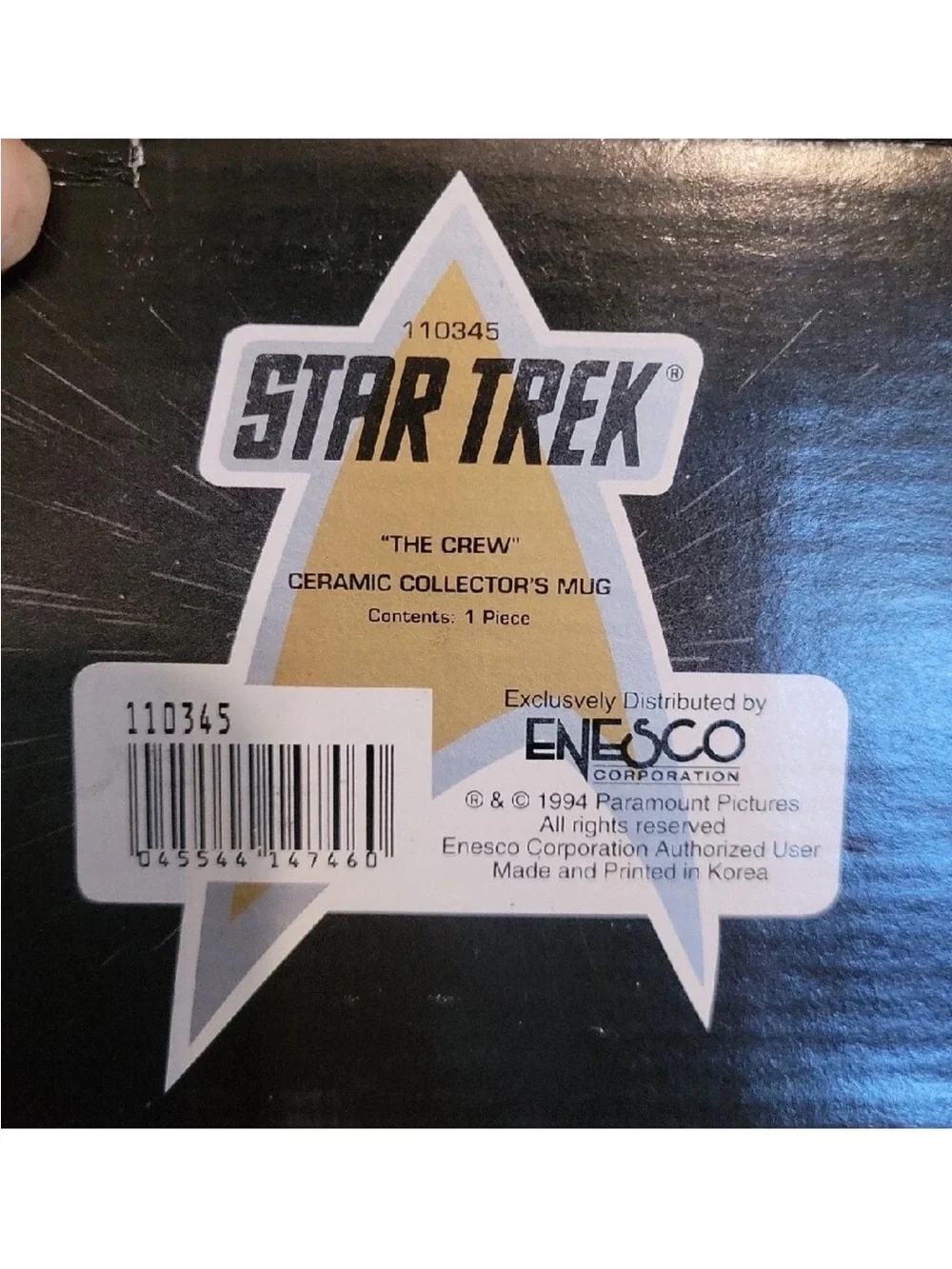 ENESCO Vintage NIB STAR TREK 